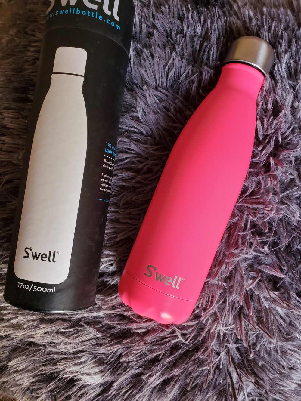 S'well Hot Pink Insulated Stainless Bottle